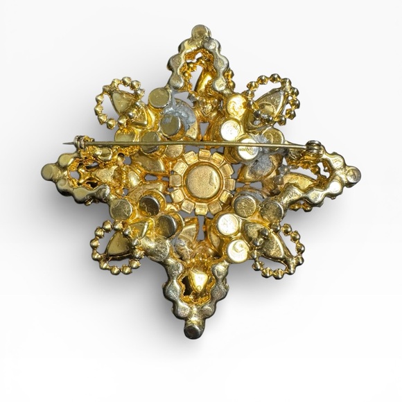 Verified JULIANA DeLizza & Elster Aurora Borealis
Rhinestone Brooch, Vintage - Picture 9 of 11